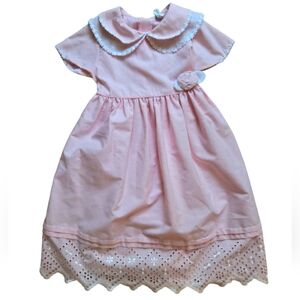 Vintage 1990s pastel pink special occasion fancy party dress